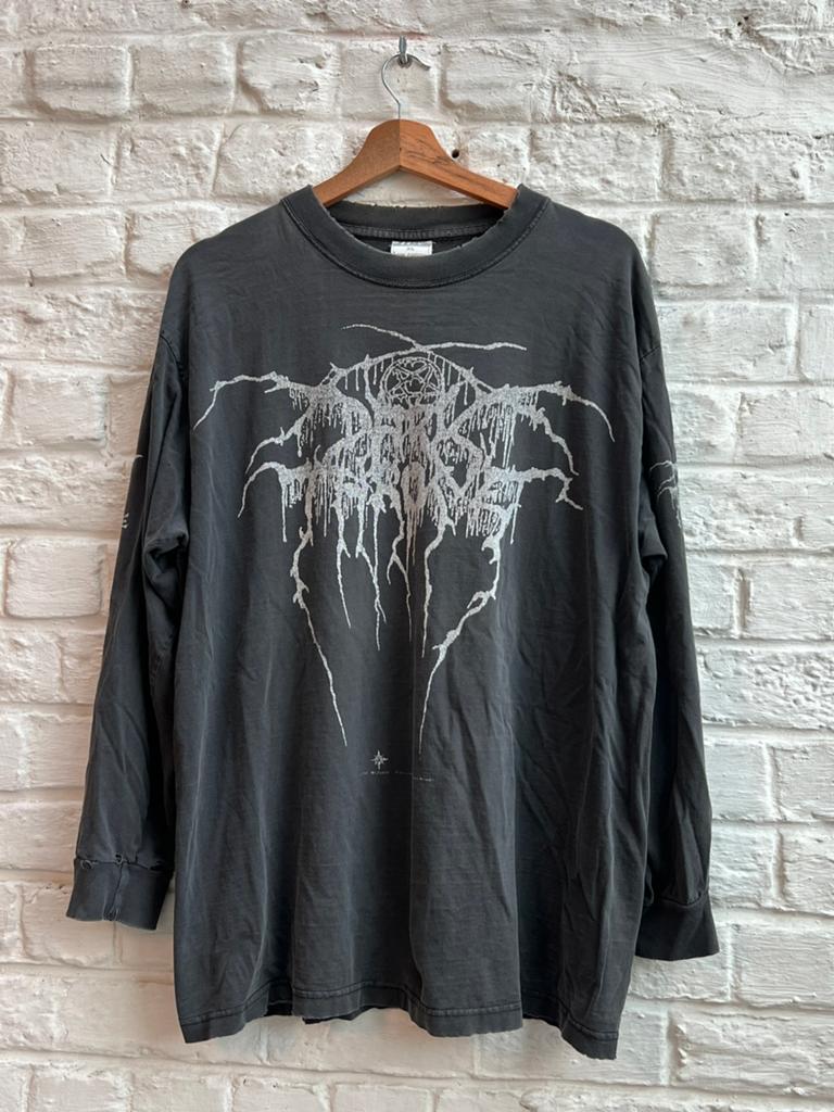 Vintage Darkthrone shirt, Kleding | Heren, T-shirts, Ophalen of Verzenden, Gedragen, Maat 52/54 (L), Zwart