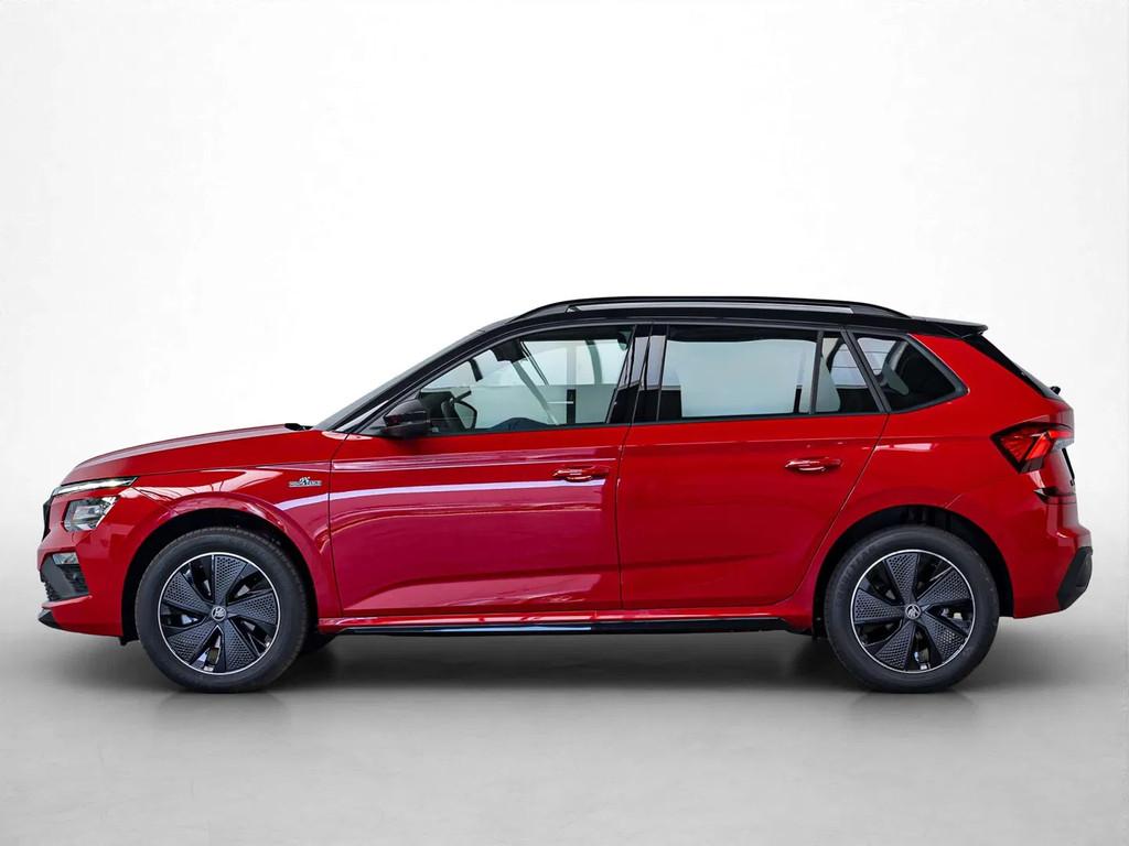 Skoda Kamiq MONTE CARLO|2J-GARANTIE|PANO|ACC|LA|HEATEDSEATS|, Rouge, Achat, Entreprise, Noir