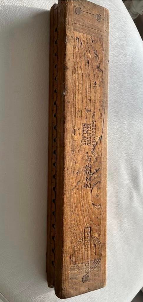 sigarenmal met stempel, Antiek en Kunst, Verzenden