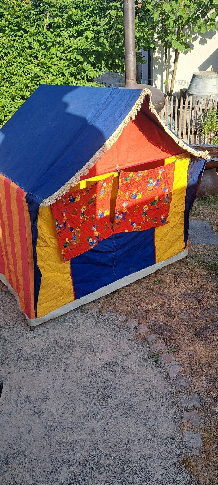 Prachtig vintage speeltent speelhuis, Ophalen