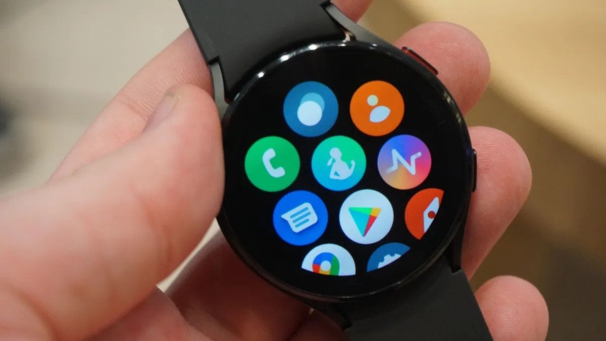 Samsung galaxy watch 4., Handtassen en Accessoires, Ophalen, Zwart, Hoogte, Zo goed als nieuw