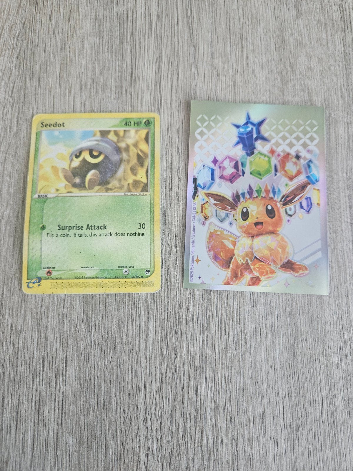 Anciennes cartes Pokémon, Enlèvement ou Envoi