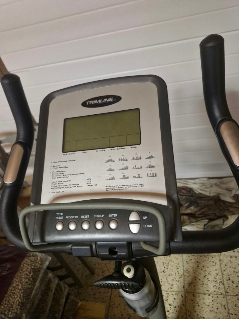 home trainer trimline, Ophalen, Zo goed als nieuw, Metaal, Benen