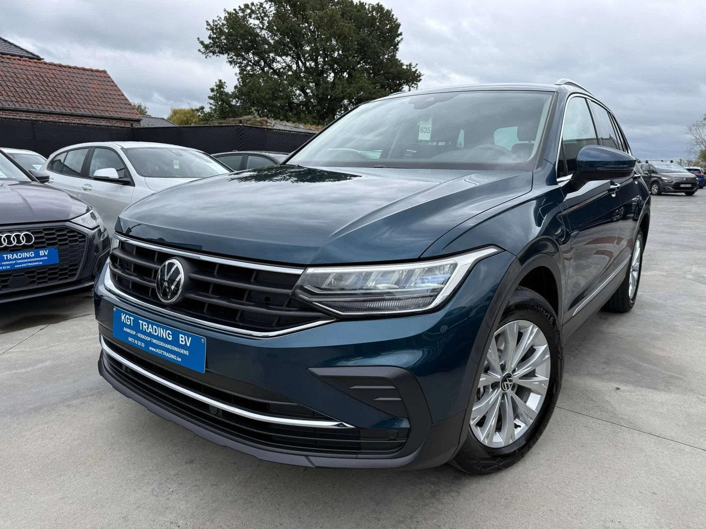 Volkswagen Tiguan 1.4i E-HYBRID AUTOMAAT NAVIGATIE FULL LED, Auto's, Automaat, 245 pk, Stof, Gebruikt