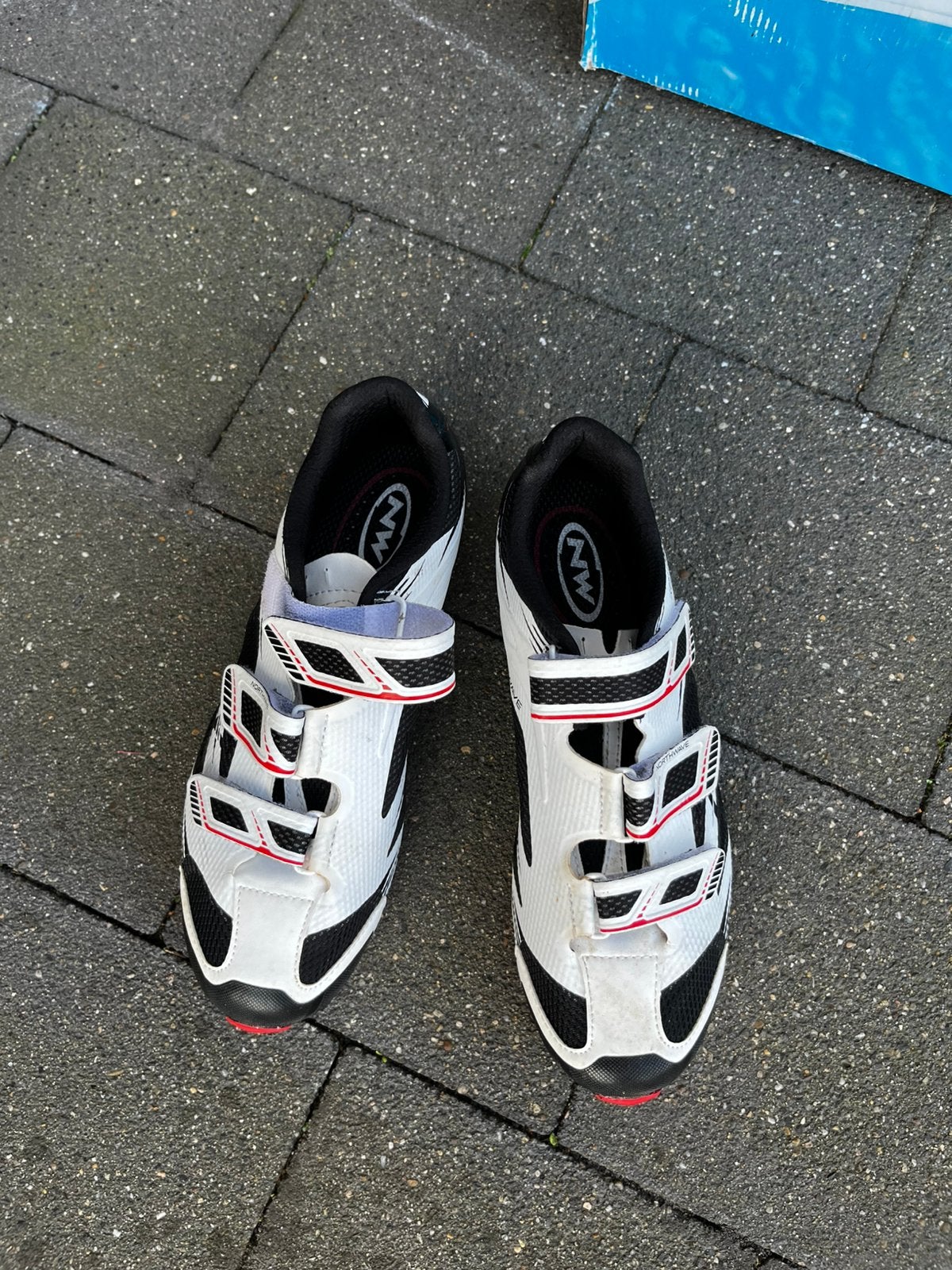 Koersfiets schoenen 43, Vélos & Vélomoteurs, Enlèvement, Comme neuf, Chaussures