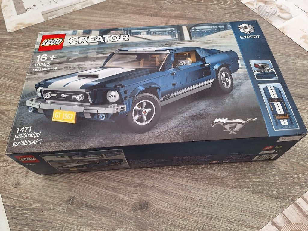 Lego creator Ford Mustang 10265, Verzenden, Zo goed als nieuw, Auto