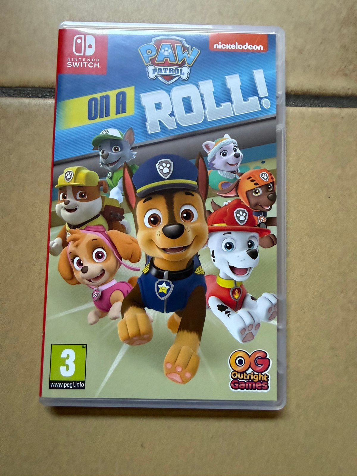 Switch game Paw Patrol on a Roll!, Enlèvement, Utilisé
