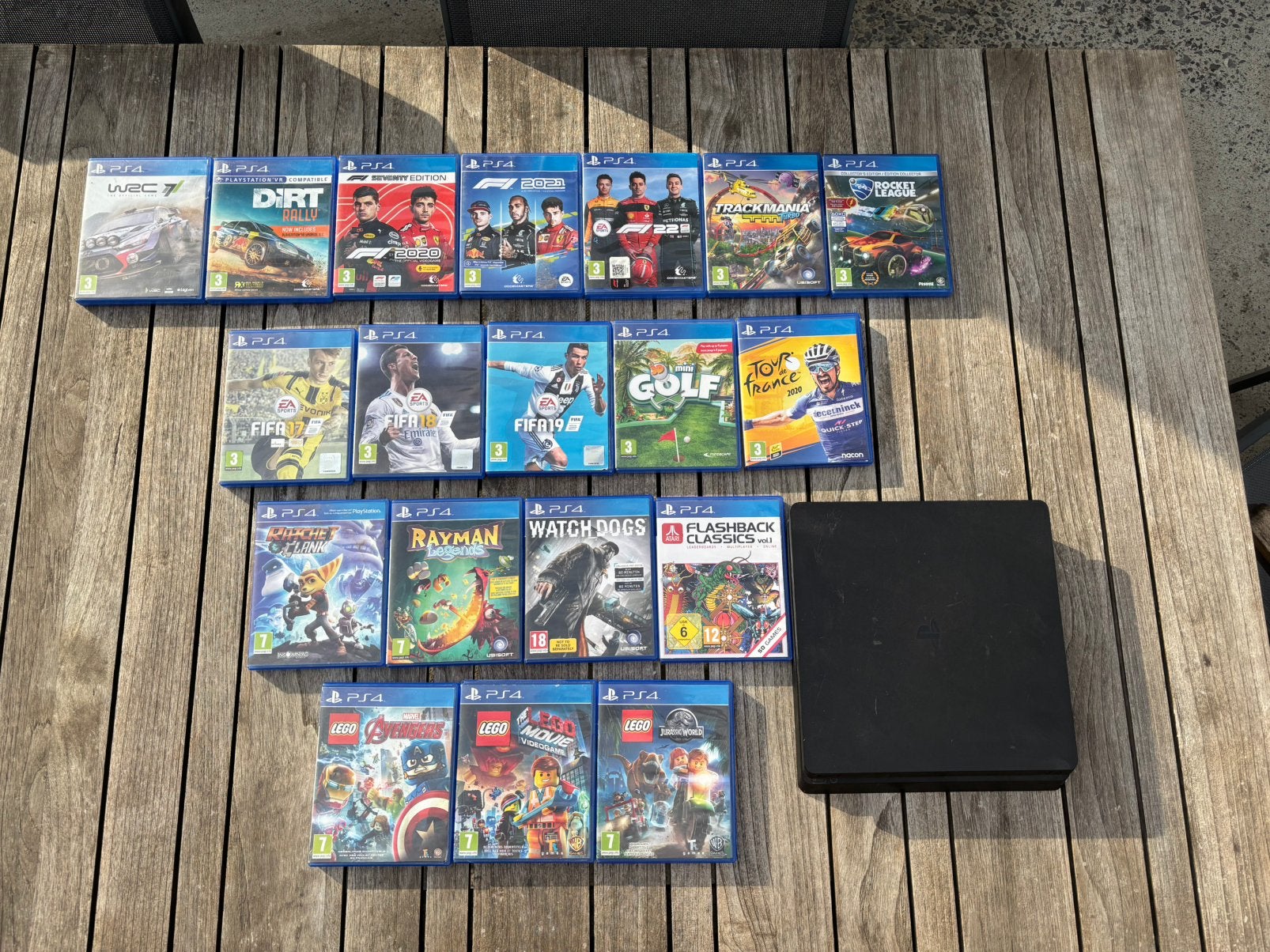 Ps4 + lot de jeux ps4, Consoles de jeu & Jeux vidéo, Enlèvement, Utilisé