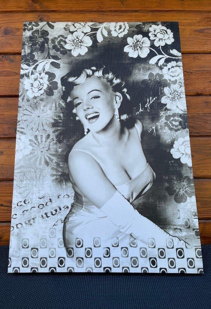 Canvas marilyn monroe, Ophalen, Zo goed als nieuw, Overige materialen