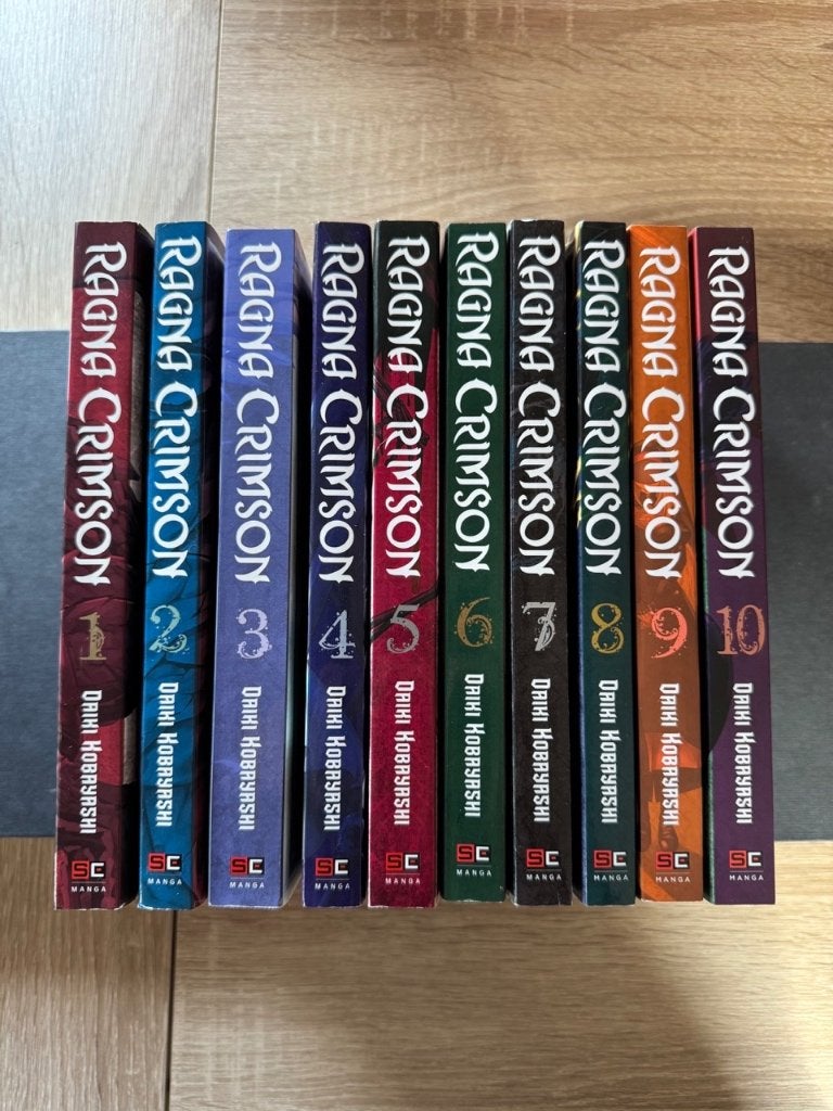 Ragna Crimson manga, Meerdere comics, Ophalen of Verzenden, Gelezen, Japan (Manga)