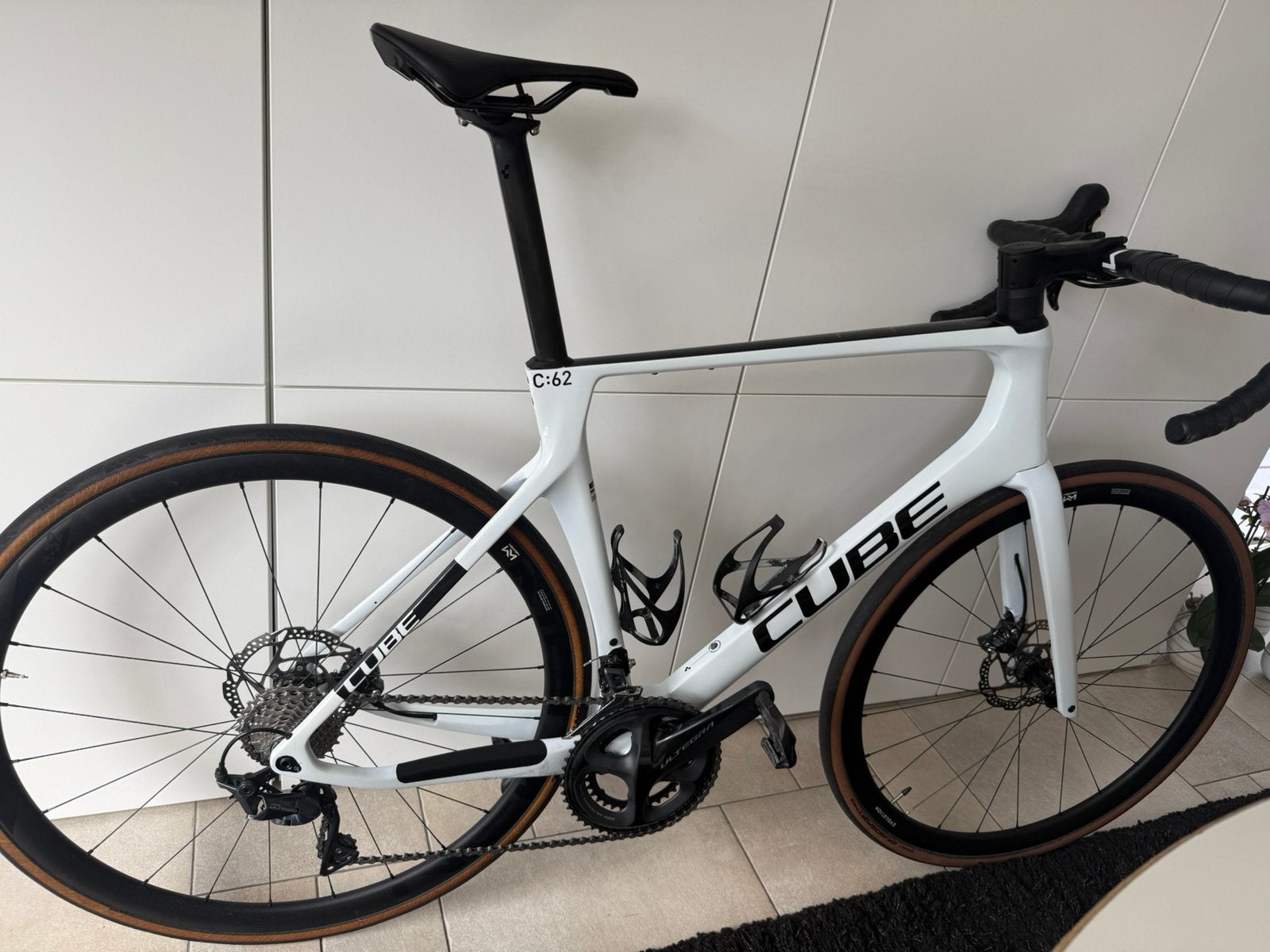 Koersfiets heren - Cube Agree, Autres marques, 10 à 15 vitesses, 57 à 61 cm, Comme neuf