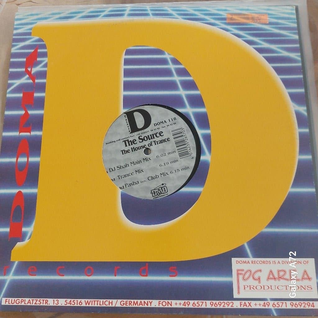 the source the house of trance 12 inch maxi, CD & DVD, Vinyles | Dance & House, 12 pouces, Trance, Enlèvement ou Envoi, Comme neuf
