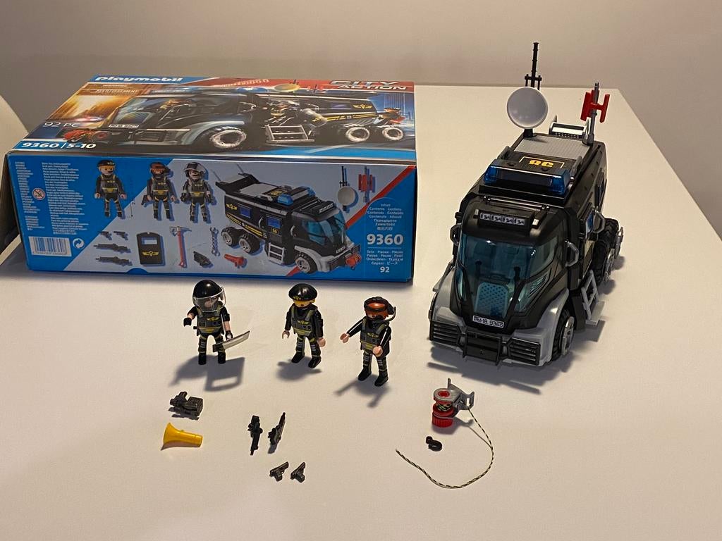 Playmobil city action SIE politietruck  9360, Kinderen en Baby's, Speelgoed | Playmobil, Nieuw, Ophalen of Verzenden
