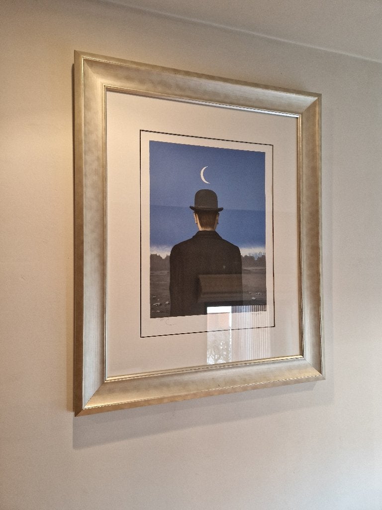 Rene Magriet "Le Maître d'École", Antiquités & Art, Abstrait, Enlèvement, Lithographie, Avec certificat d'authenticité