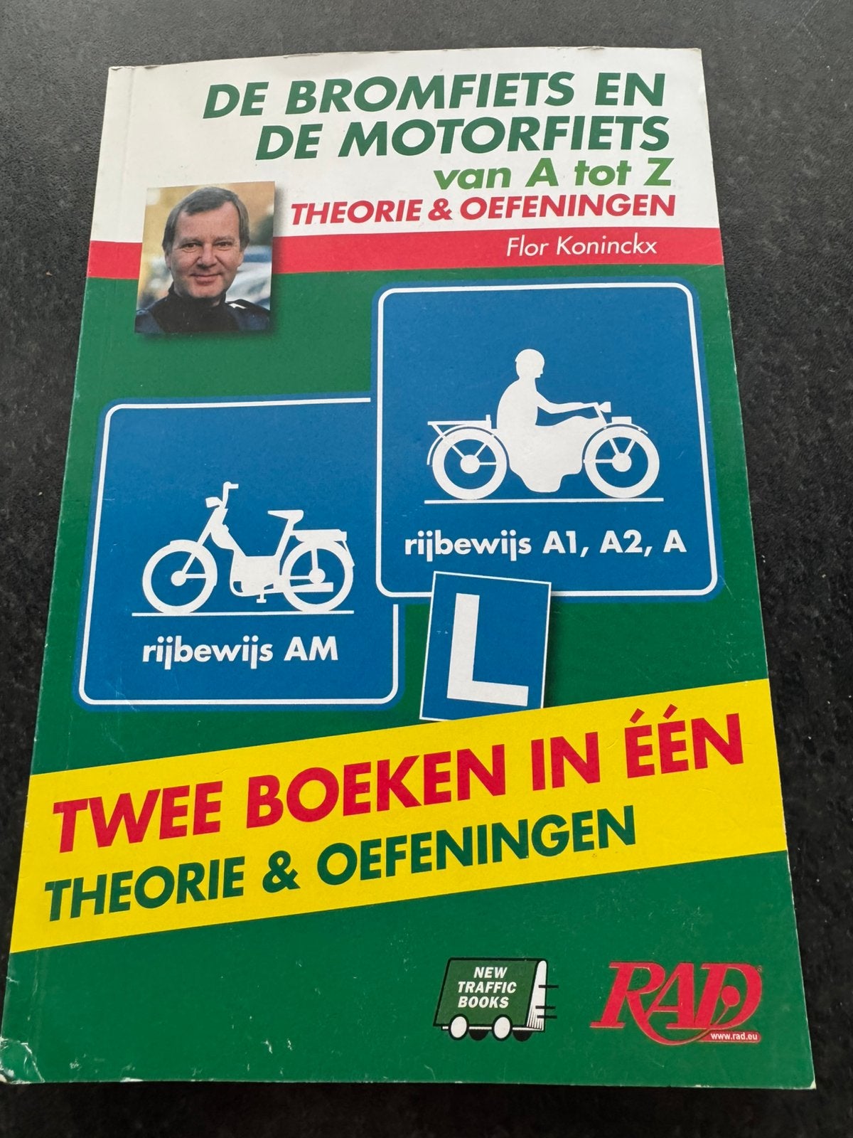 Rijbewijs AM, A1, A2 en A theorie en oefeningenboek, Livres, Enlèvement, Comme neuf