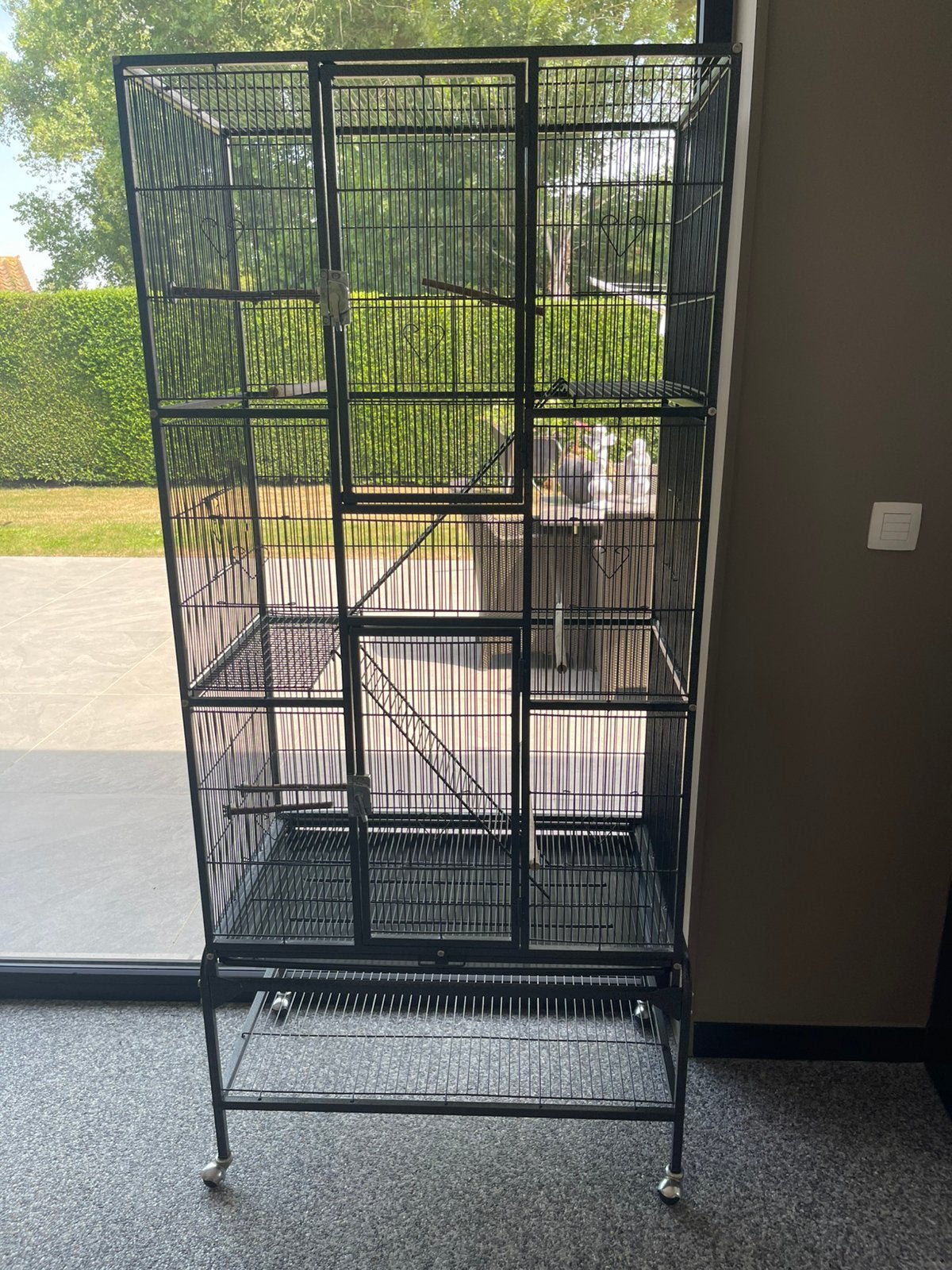 Très belle cage à oiseaux, Animaux & Accessoires, Oiseaux | Cages & Volières, Enlèvement, Comme neuf, Cage à oiseaux