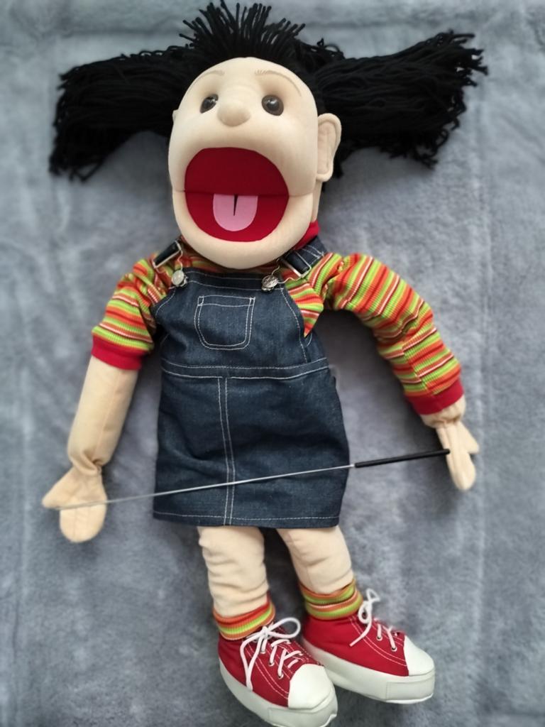 Living Puppets - Marionnette ventriloque corps entier 80 cm, Overige karakters, Autres marques, Comme neuf, Autres types