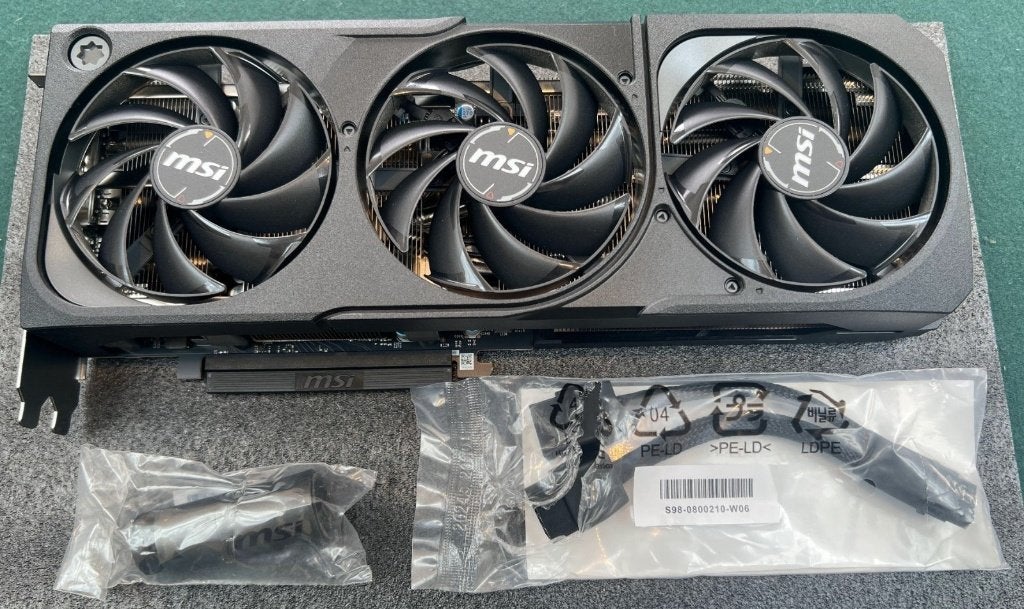 MSI GeForce RTX 5070 Ti SHADOW 3X OC (16GB GDDR7), Computers en Software, Videokaarten, Ophalen of Verzenden, Zo goed als nieuw