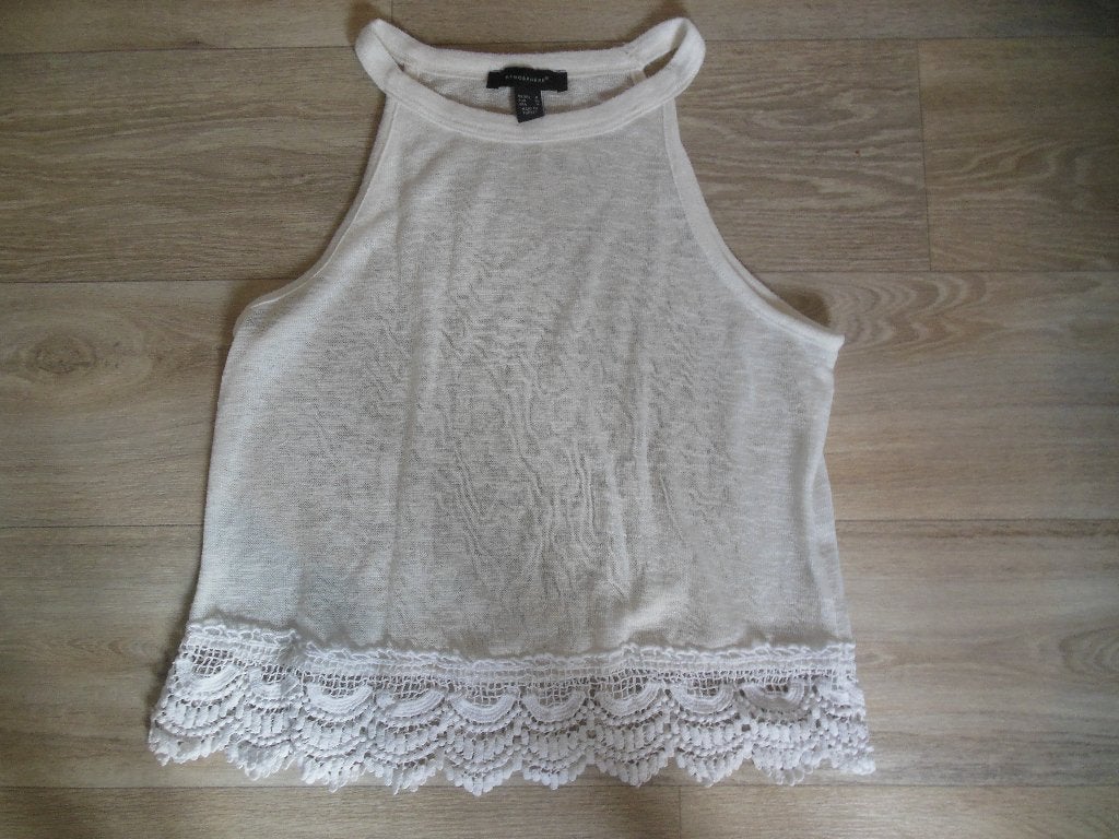 topje 36, Kleding | Dames, Topjes, Ophalen of Verzenden, Maat 36 (S), Wit, Zonder mouw