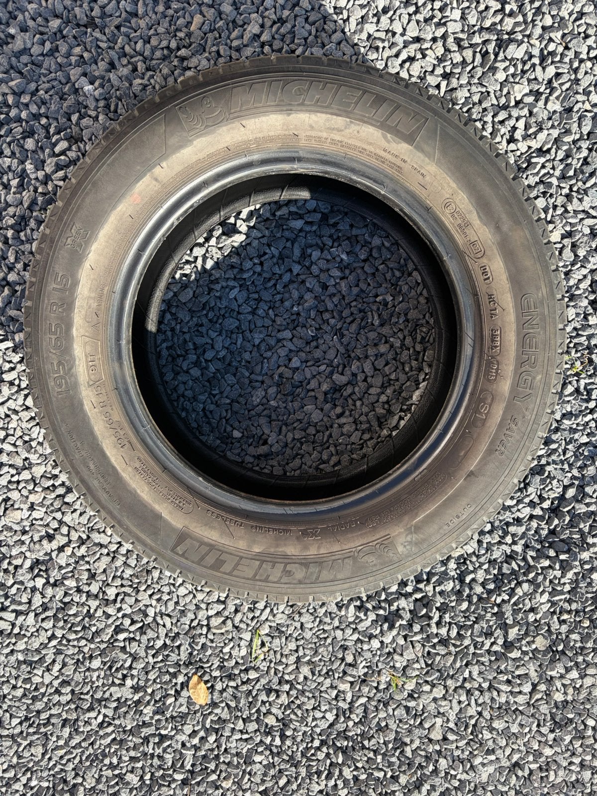 Pneu Michelin occasion 195/65 R15, Enlèvement