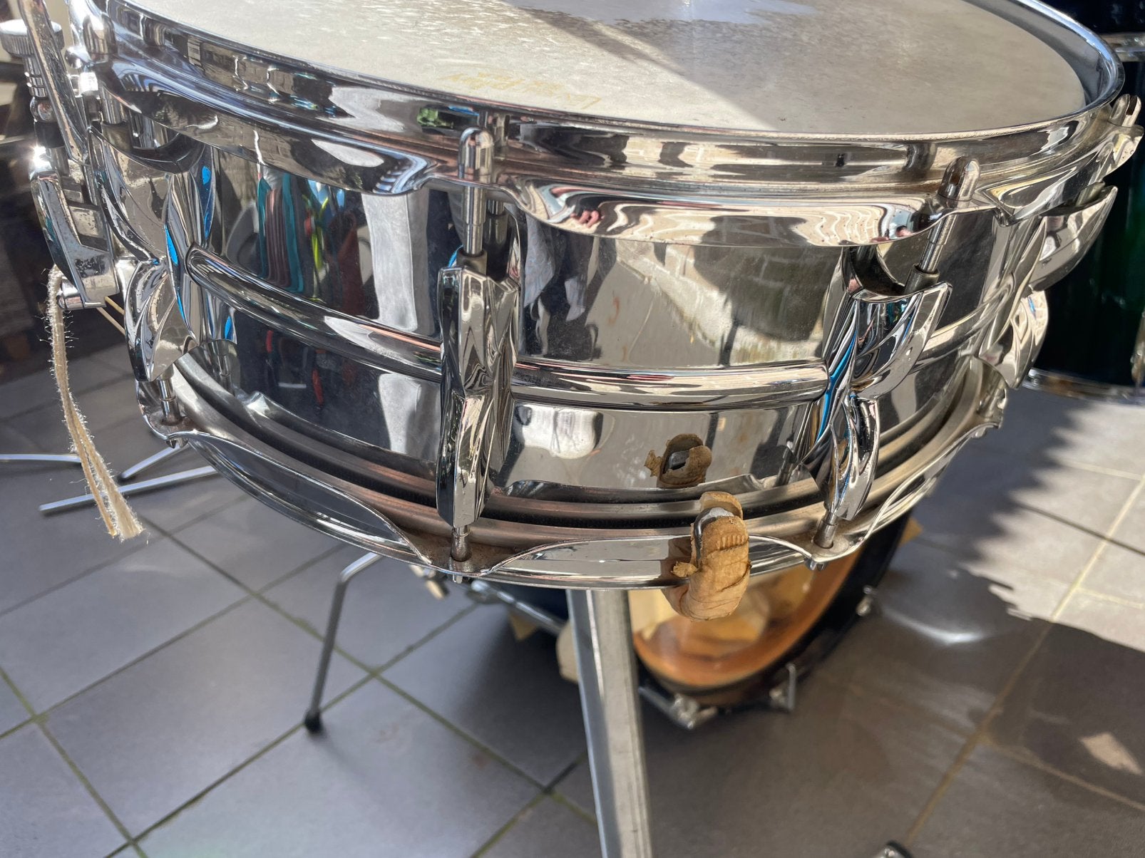 Vintage Premier snare, Muziek en Instrumenten, Ophalen of Verzenden, Gebruikt, Premier