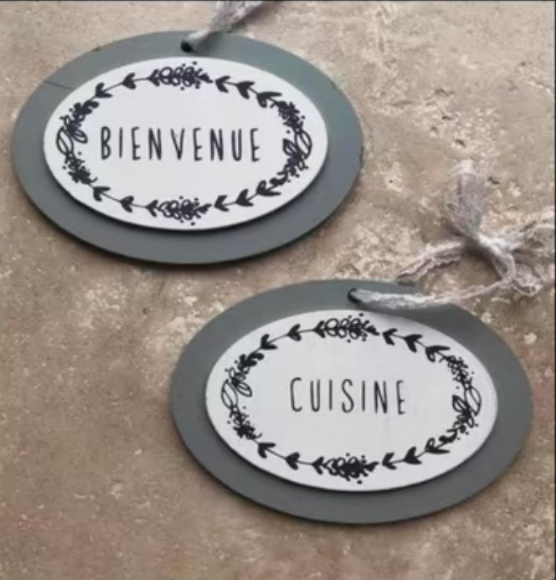 Plaques de porte, Enlèvement, Bois