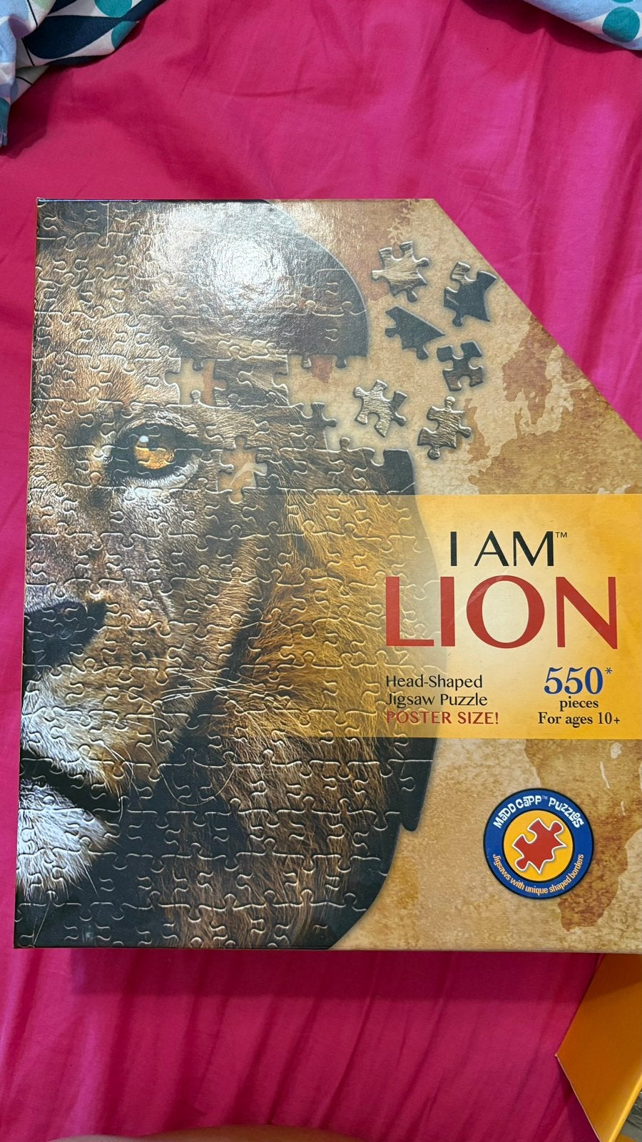 Puzzle JE SUIS Lion, Enlèvement, Neuf