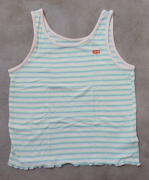Levi’s pastel topje met fijne streepjes – maat 158, Meisje, Ophalen of Verzenden, Zo goed als nieuw, Shirt of Longsleeve