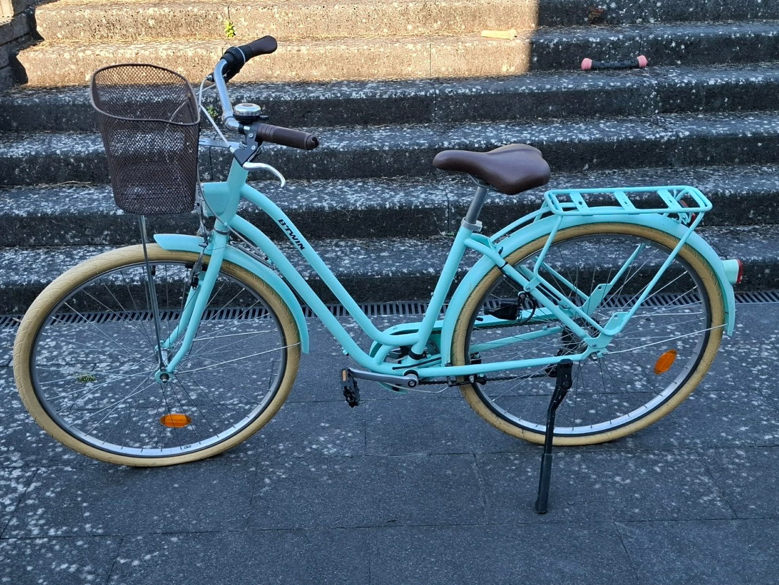 meisje décathlon fietse, Ophalen
