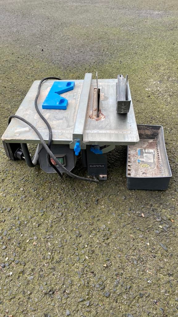 Tegelzaag klein model, Ophalen, Gebruikt, Minder dan 600 watt
