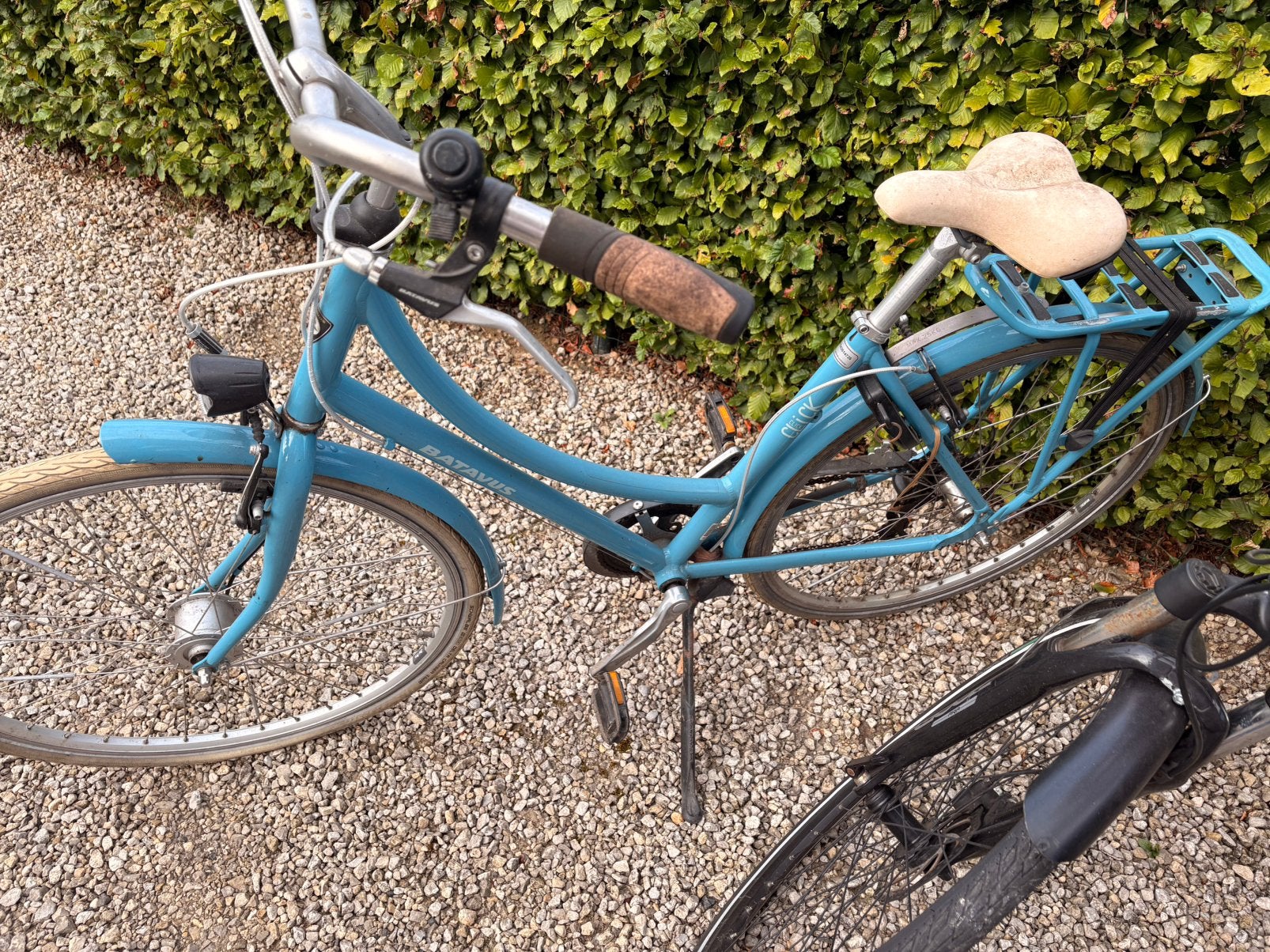 Batavis kleine dames fiets, Fietsen en Brommers, Fietsen | Dames | Omafietsen, Ophalen, Gebruikt, Minder dan 47 cm, Handrem