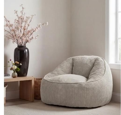 Fauteuil en tissu teddy neuf  85 x 90 x 70 cm, Ophalen, Nieuw
