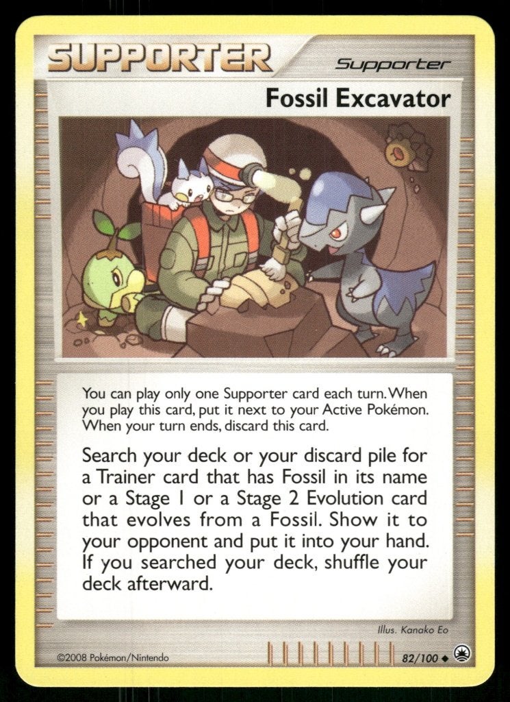 Fossil Excavator 82/100 - Majestic Dawn, Envoi, Utilisé