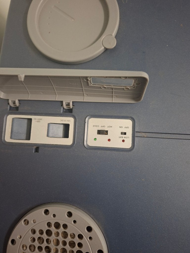 Electrische coolbox '' Movicool'', Caravans en Kamperen, Ophalen, Gebruikt, Koelbox, Elektrisch