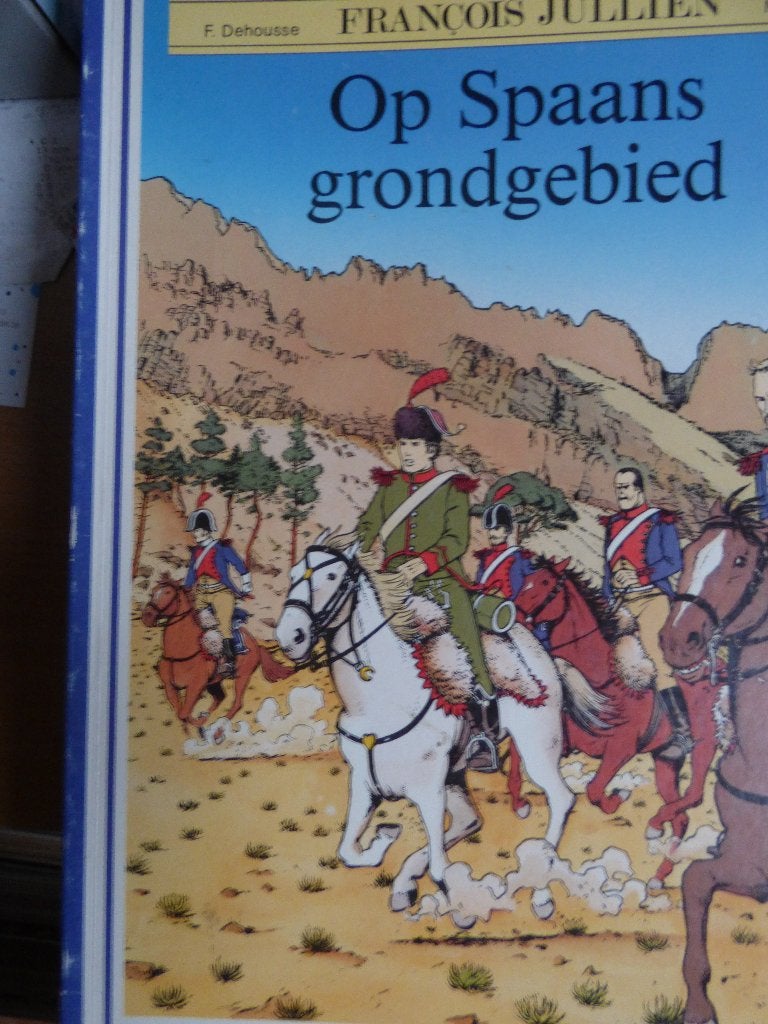 francois  jullien ,    op spaans grondgebied, Boeken, Stripverhalen, Ophalen of Verzenden