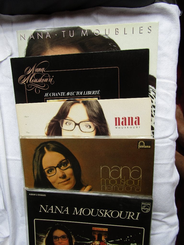 De prachtige stem Nana MOUSKOURI, 7 vinylplaten, Cd's en Dvd's, Ophalen of Verzenden, Zo goed als nieuw, 12 inch, Singer-songwriter