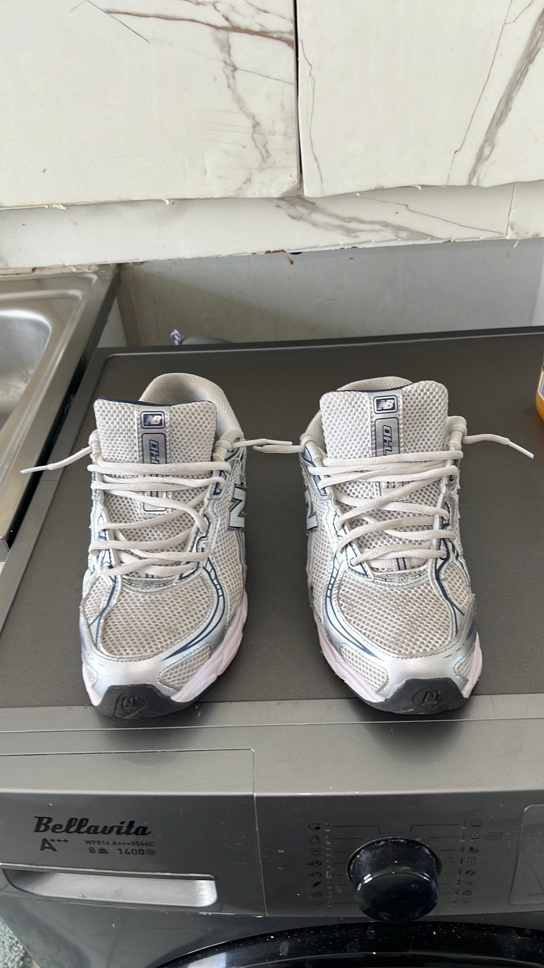 Chaussures, balance, Kleding | Heren, Schoenen, Wit, Ophalen of Verzenden, Gedragen, Veterschoenen