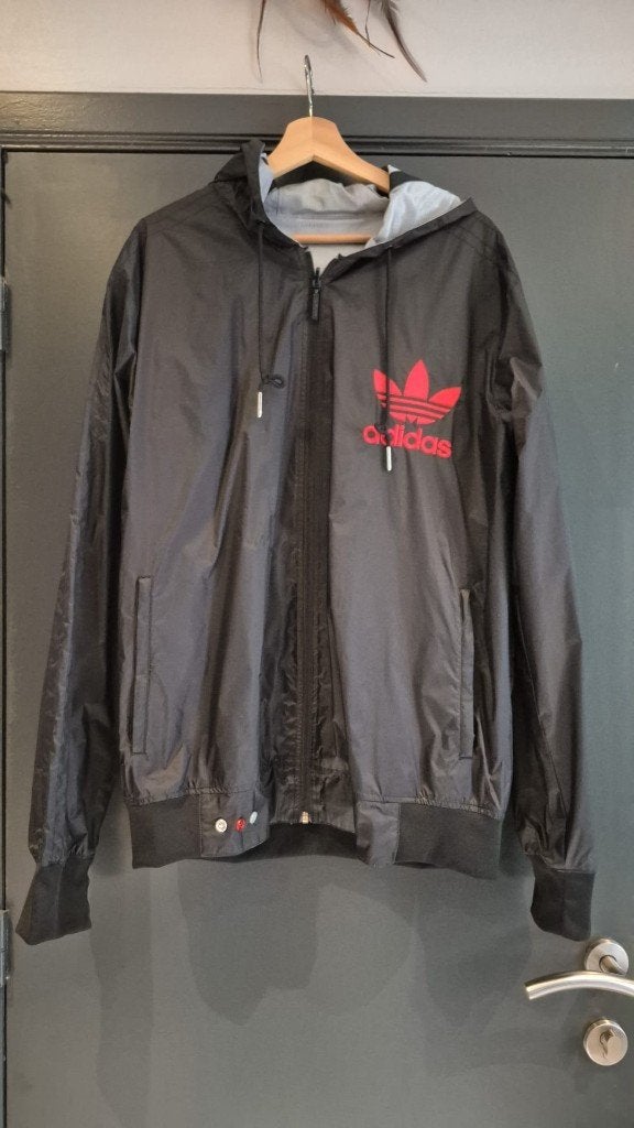 Omkeerbare jas van Adidas (gelimiteerde editie), Kleding | Heren, Ophalen, Maat 48/50 (M), Zwart, Wandelen of Outdoor