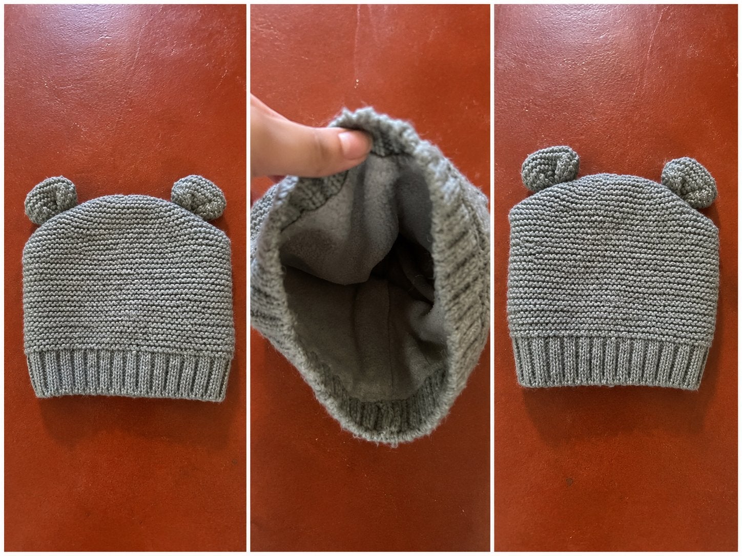 Ergee babymuts met oortjes – 50 cm (0-1 maand) – €1, Kinderen en Baby's, Babykleding | Schoentjes en Sokjes, Ophalen of Verzenden