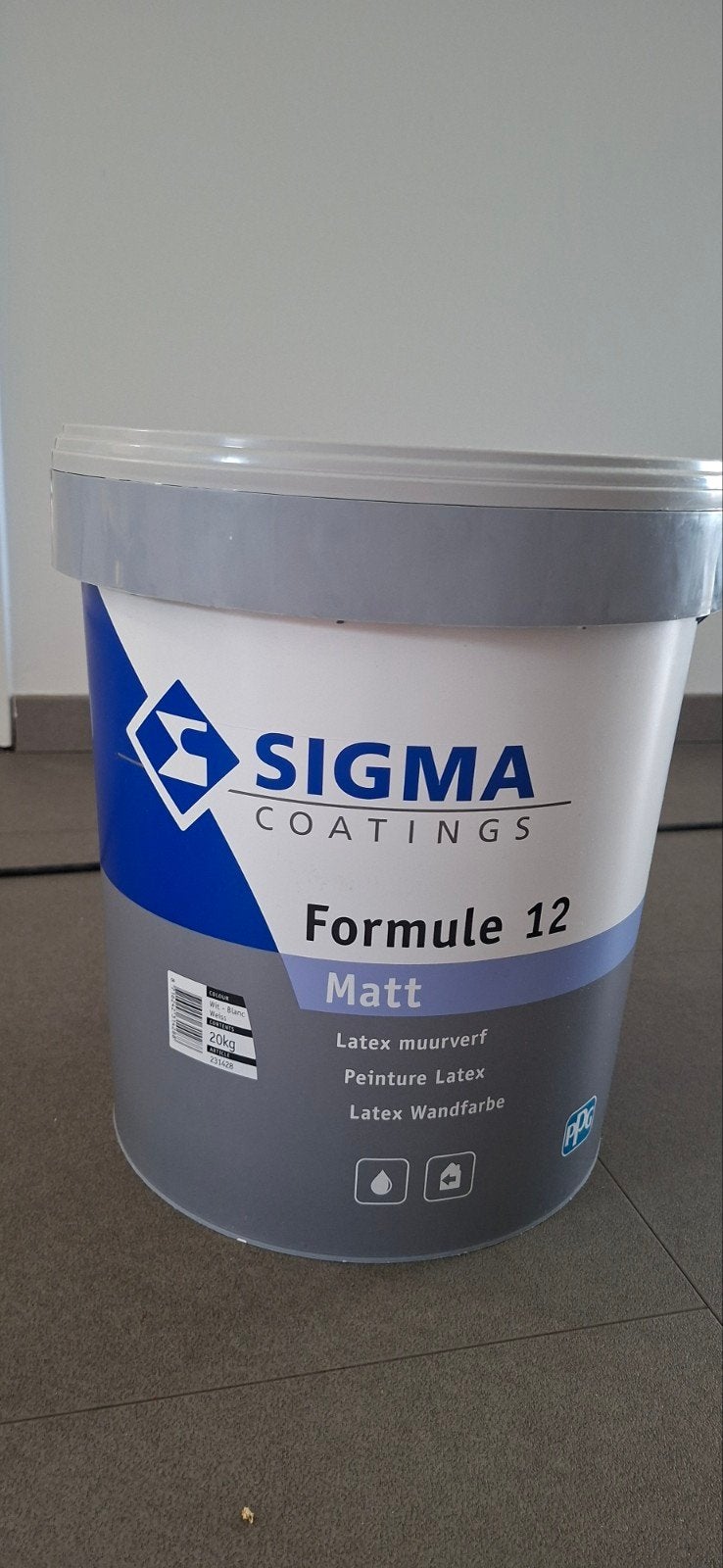 Matt Wit Muurverf Latex, Doe-het-zelf en Bouw, Ophalen, Wit