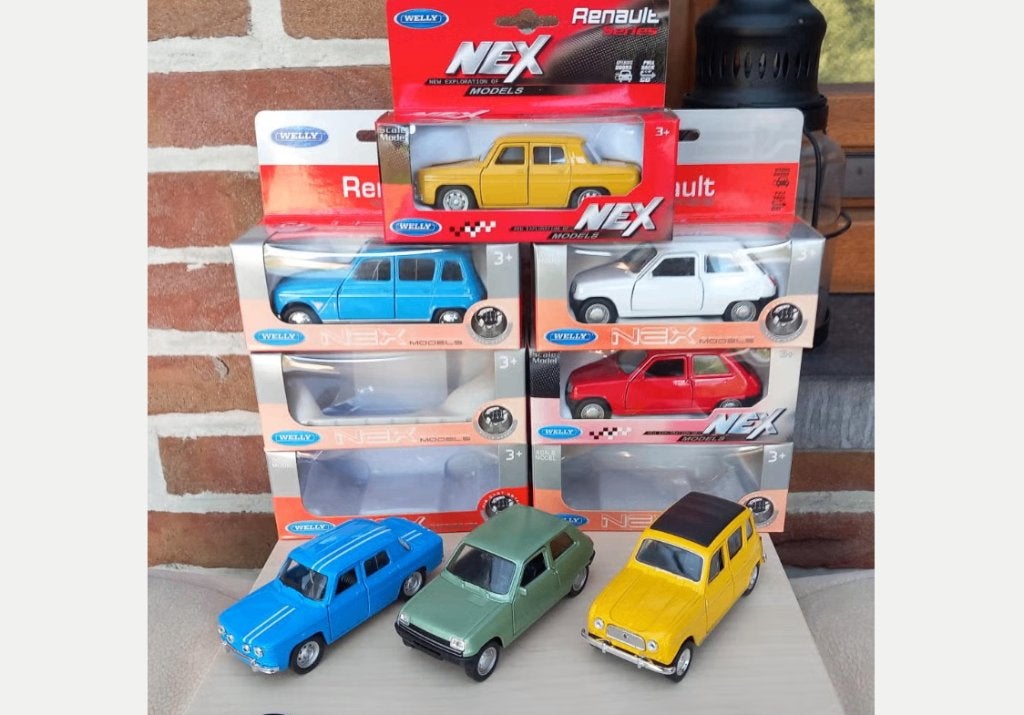 Franse oldtimers, Renault R4 , R5 & R8 , Nieuw, Enlèvement, Neuf, Voiture