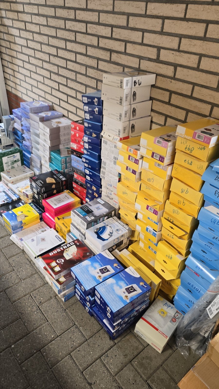 Partij stofzuiger zakken 340 stuks alle merken, Ophalen of Verzenden