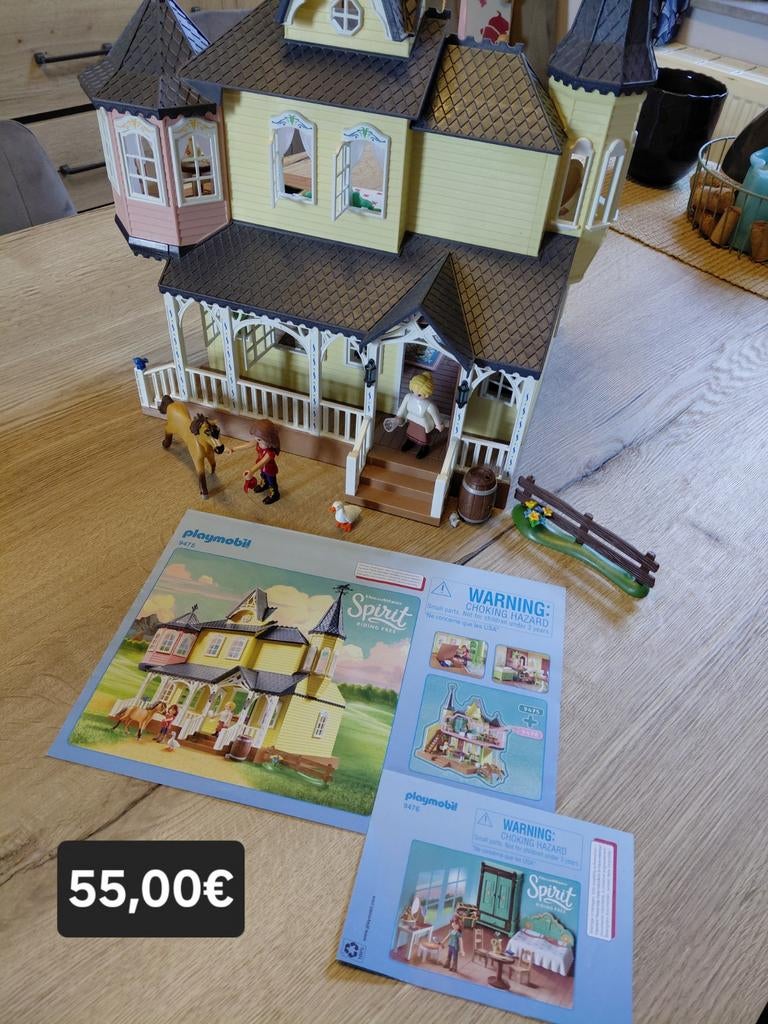 Playmobil - Maison Spirit et chambre à coucher, Ophalen