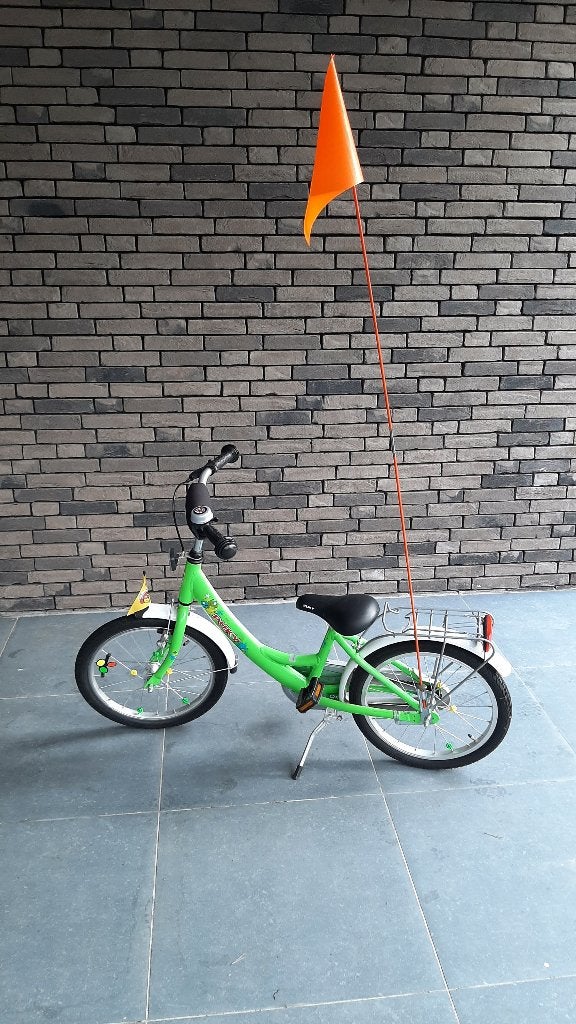 Puky fiets -18 inch - ca 5 jaar - groen, Fietsen en Brommers, Ophalen, Zo goed als nieuw, 16 tot 20 inch, Puky