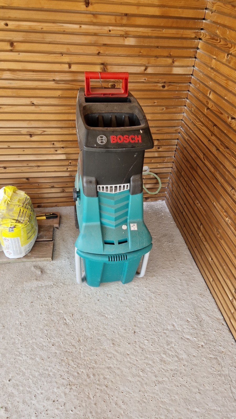 Bosch hakselaar AXT, Tuin en Terras, Ophalen, Gebruikt, Met opvangbak, Bosch