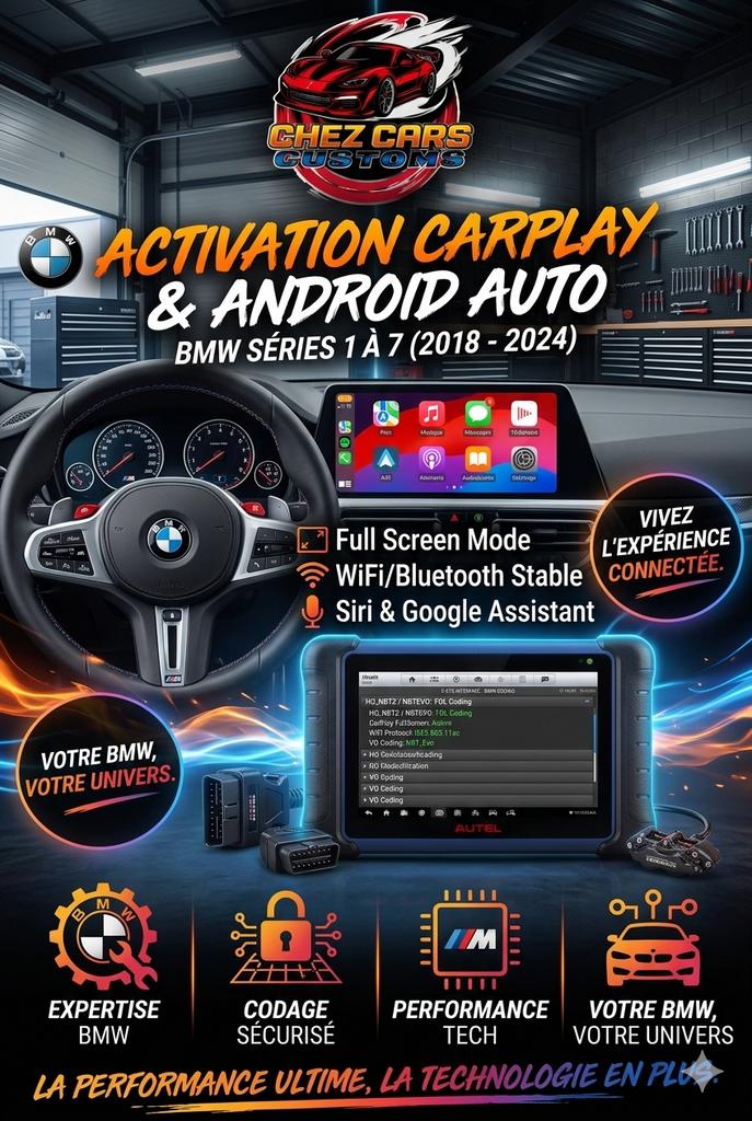 Carplay Activation bmw, Autos : Divers, Autoradios, Enlèvement ou Envoi