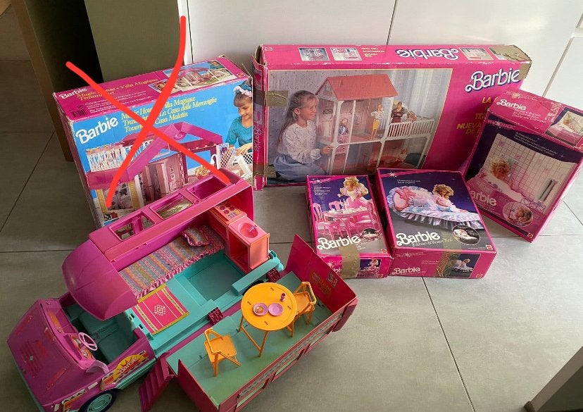 Groot lot Barbie set te koop, Ophalen, Zo goed als nieuw