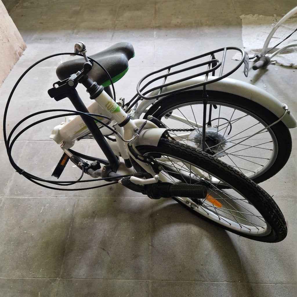 Plooifiets, Velgrem, 14 tot 16 inch, Zo goed als nieuw, Totaal opvouwbaar