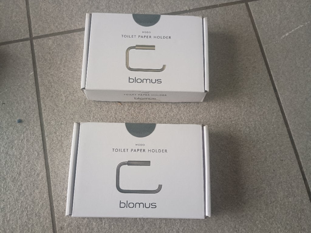 Toiletrolhouder design blomus, Ophalen, Nieuw, Toilet-accessoire