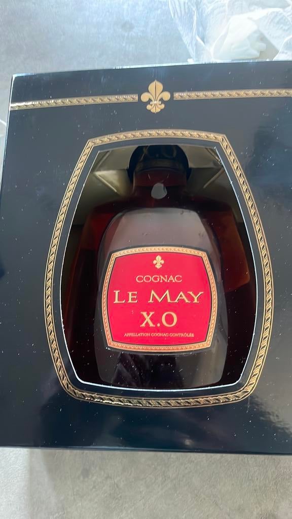 Cognac xo le may, Collections, Vins, Enlèvement ou Envoi, Comme neuf